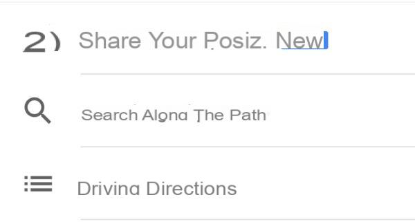 Come condividere un tragitto su Google Maps