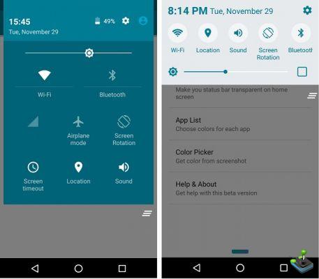 6 Android Apps to Customize Notification Center and Status Bar