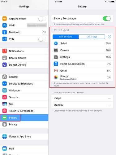 Conseils pour augmenter la durée de vie de la batterie de l'iPad