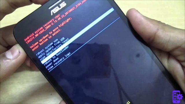 Come fare hard reset Asus ZenFone 2