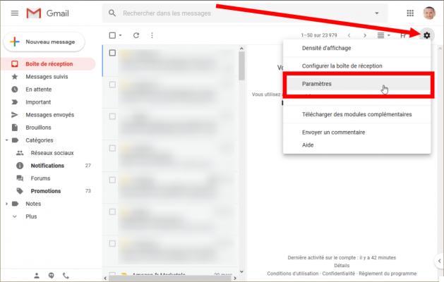 Gmail: how to block an email address?