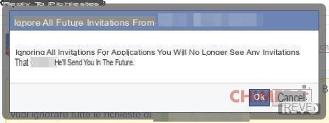 Come bloccare le richieste dei giochi su Facebook