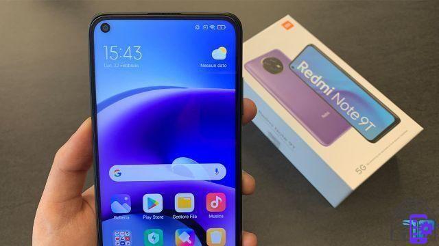 A revisão do Redmi Note 9T: um smartphone barato equipado com 5G em dual SIM