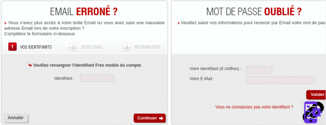 Como se conectar à sua área de cliente Free Mobile e gerenciar sua conta?