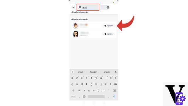 How to add a contact on Snapchat?