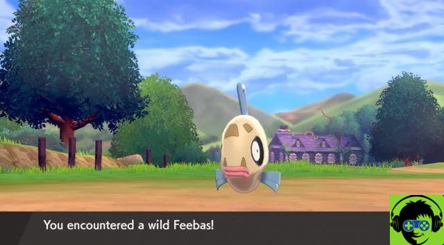 Onde encontrar Barpau e Milobellus em Pokémon Sword and Shield