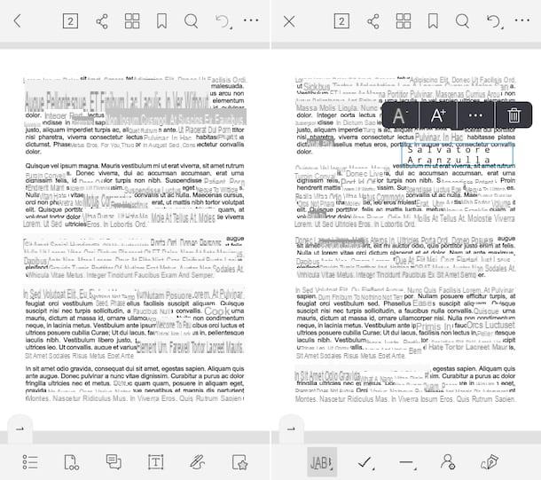 How to write on a PDF from a mobile phone