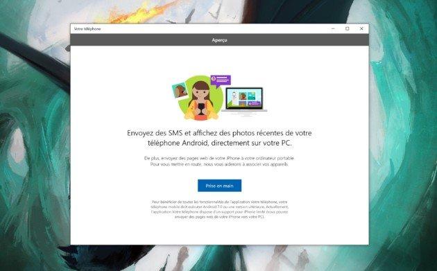 Windows 10: how to sync photos and messages from your Android smartphone
