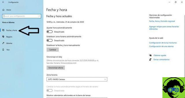 Cómo solucionar el problema de fecha y hora en Windows 10: rápido y fácil