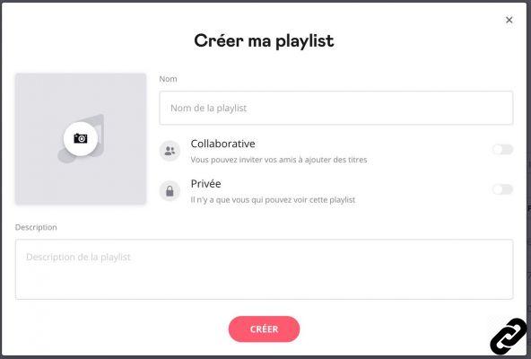 How do I transfer a playlist from one account to another on Deezer?