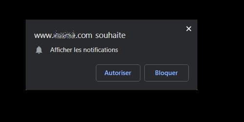 Disable notifications in Google Chrome