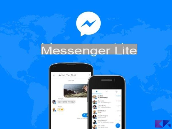 Messenger Lite: l’alternativa a Messenger di Facebook