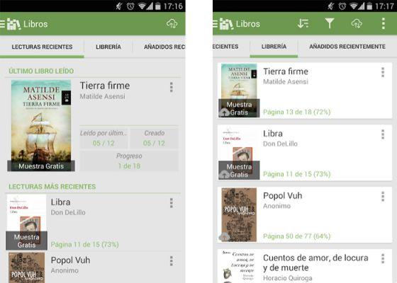 Las 8 mejores alternativas de Google Play Books en Android