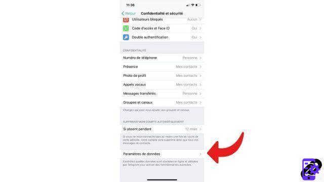How to find phone contacts on Telegram?