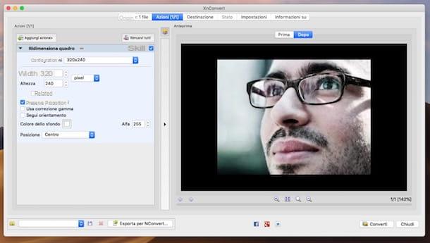 Come ridurre le dimensioni di una foto Mac