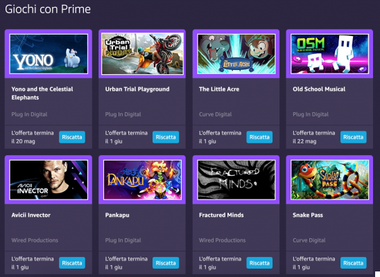 Amazon et Twitch Prime proposent 8 jeux gratuits : comment les obtenir