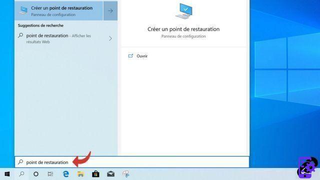 Como criar um ponto de restauração no Windows 10?