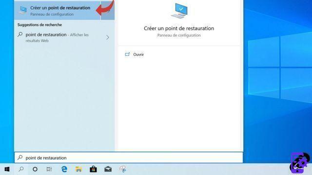 Como criar um ponto de restauração no Windows 10?