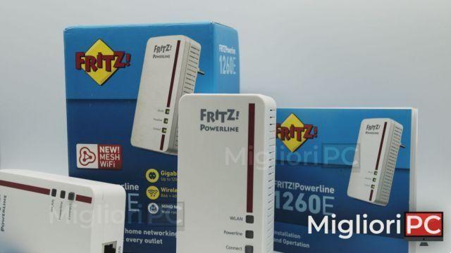 AVM Fritz Review! Powerline 1260E Kit • Fast connection throughout the house!