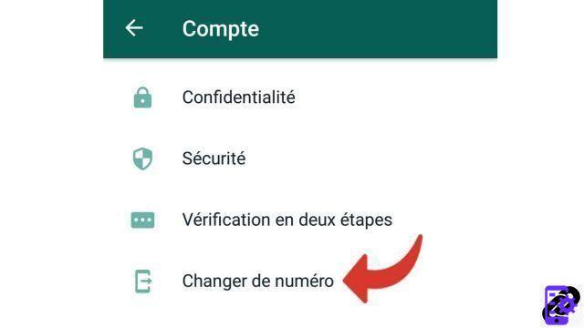 How to change phone number on WhatsApp?