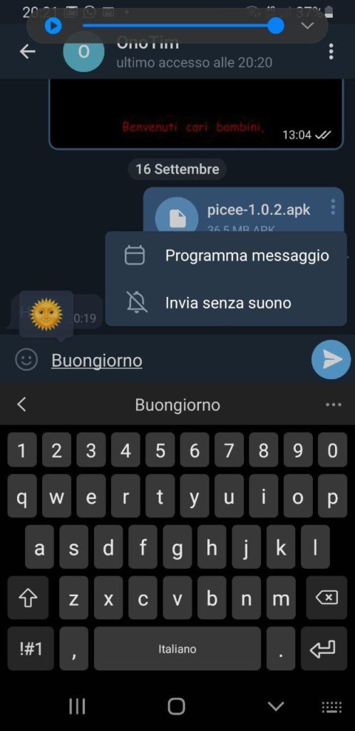 How to schedule sending messages on Telegram for the future on Android and iPhone