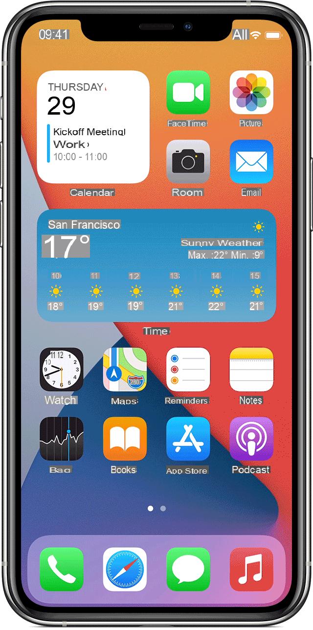 Como adicionar widgets no iPhone