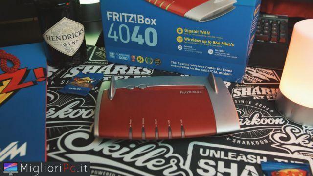 Fritz Box 4040 Review • AVM Wifi router for optical fiber