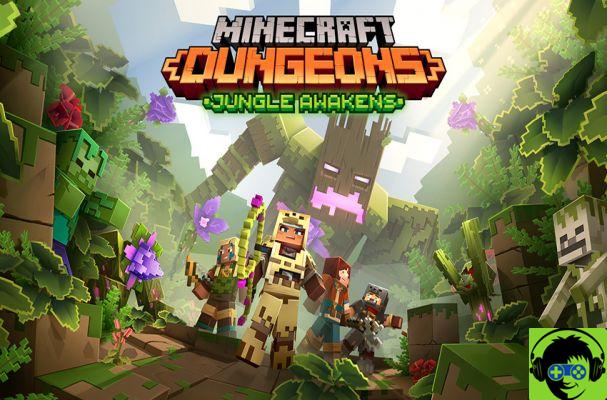 Todo lo que sabemos sobre el DLC Jungle Awakens de Minecraft Dungeon