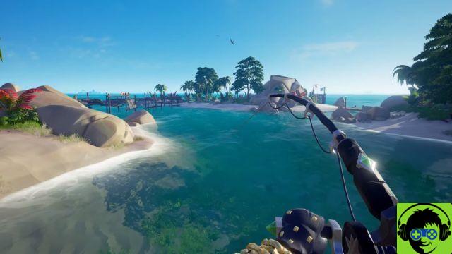 Cómo conseguir la caña de pescar de obsidiana en Sea of ​​Thieves