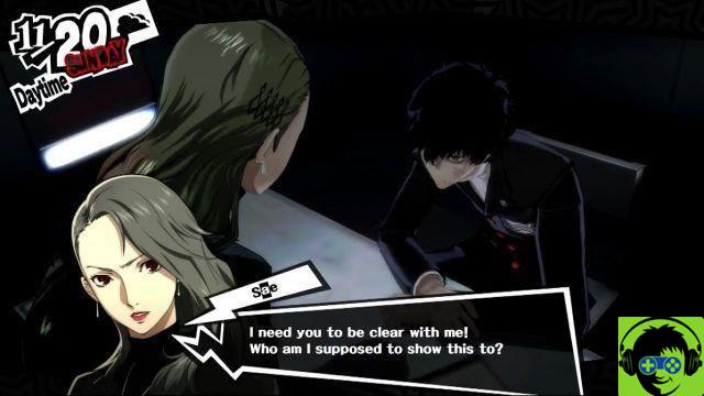 Persona 5 Royal - Guía de Sae Confidante (Sentencia)