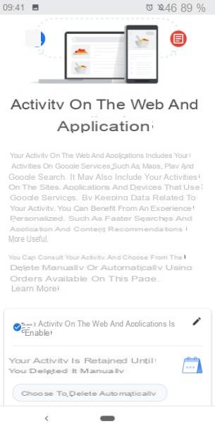 Google: como ativar a exclusão automática de seus dados da web e de localização