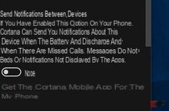 Afficher les notifications Android sur Windows 10 avec Cortana