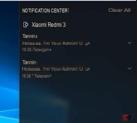 Afficher les notifications Android sur Windows 10 avec Cortana