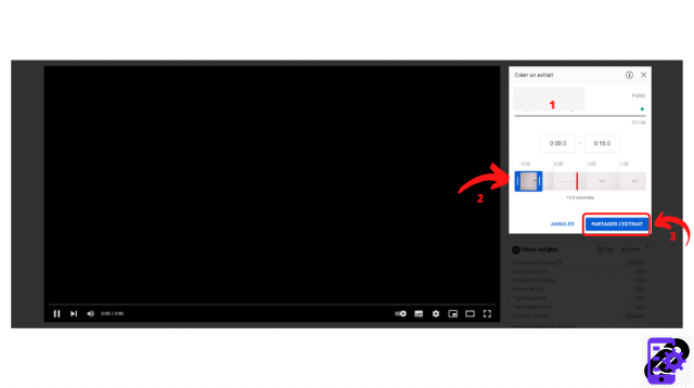 How to share a YouTube video?