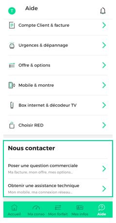 Como entrar em contato com o atendimento ao cliente da RED by SFR?