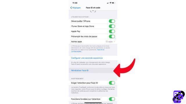 How to deactivate Face ID on your iPhone?