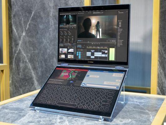 Asus presents Project Precog, a future dual-screen laptop PC!