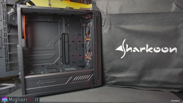 Review Sharkoon TG6 • Case and gaming RGB