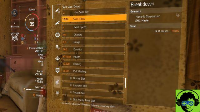 Cos'è Skill Haste in The Division 2?