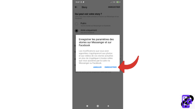 ¿Cómo definir quién puede ver su historia en Messenger?