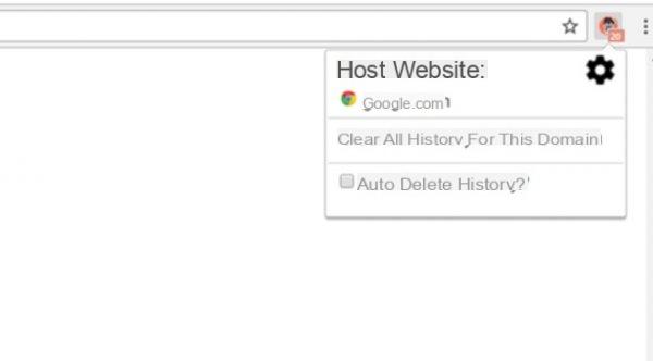 How to delete the history of visited sites with a few clicks