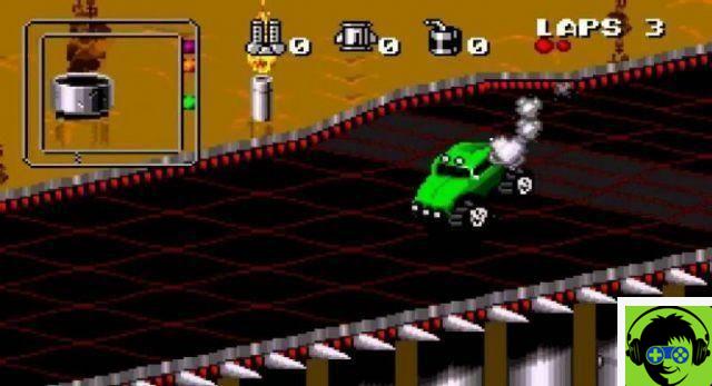 Senhas e truques do SNES do Rock N 'Roll Racing