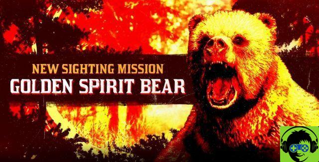 Where to find the Legendary Bear of the Golden Spirit in Red Dead Online