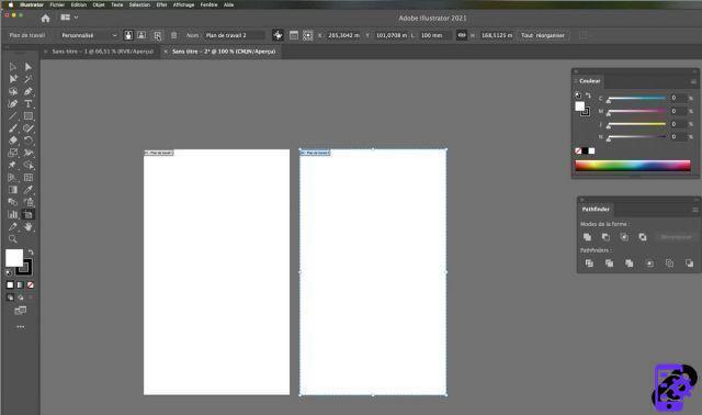 How do I create multiple artboards in Adobe Illustrator?