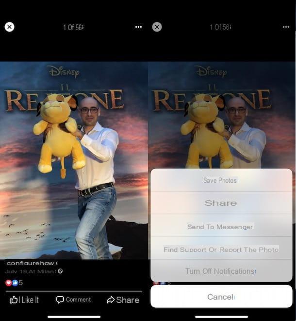 Comment enregistrer des photos de Facebook