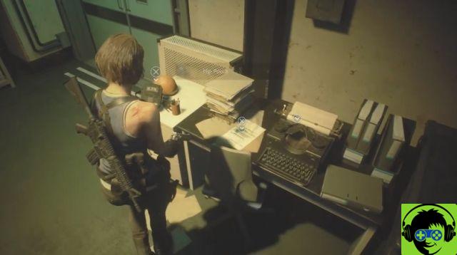 Resident Evil3 Remake: Localização as Bolsas de Quadril