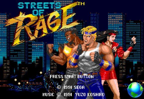 Streets of Rage Sega Mega Drive cheats and codes