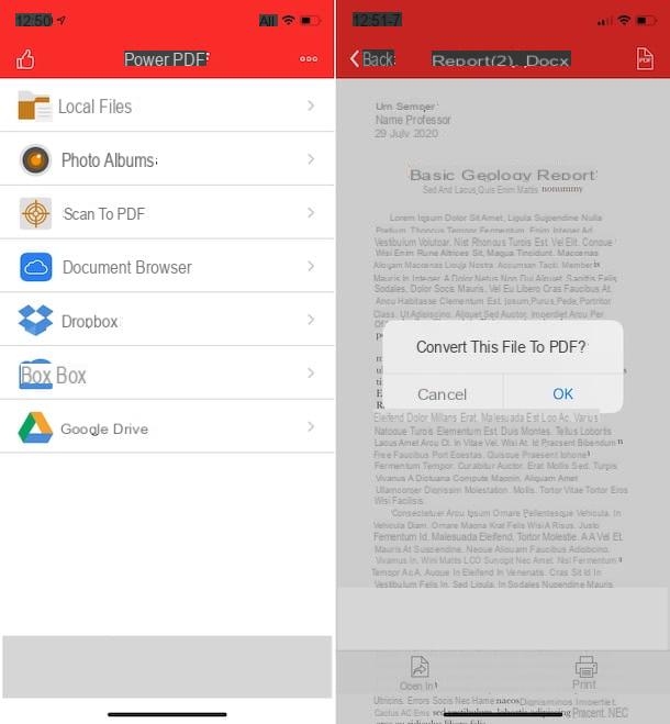 How to make PDF with iPhone