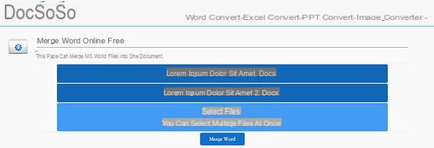 How to merge Word documents