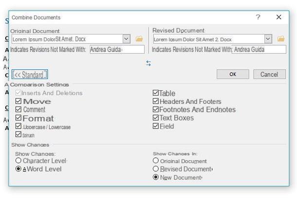 Como mesclar documentos do Word